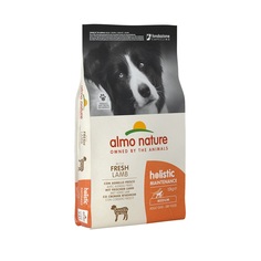 Сухой корм для собак Almo Nature Holistic Medium, рис, ягненок, 12кг