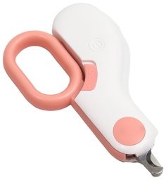Когтерез - ножницы для животных с LED фонарем, розовый No Brand