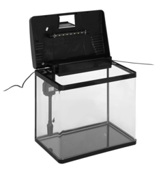 Аквариум Sea Star LS-500F черный, LED-лампа LS-180, 4 Втф фильтр НХ-2160 80, 56 л