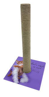 Когтеточка-столбик PerseiLine Cat’s style, джут, 54х31 см