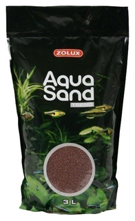 Кварцевый песок для аквариумов ZOLUX Aquasand Trend Cocoa Brown, какао, 4,72 кг, 3 л