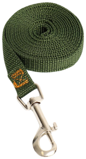 Поводок 2 м х 1,5 см, зелёный Пижон