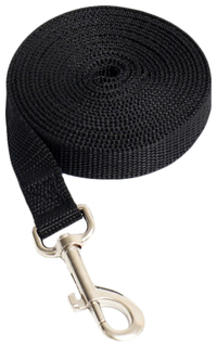 Поводок 3 м х 2 см, чёрный Пижон