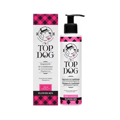 Шампунь-кондиционер для животных TopDog Flower Mix, 250 мл