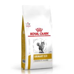 Сухой корм для кошек Royal Canin Urinary S/O Moderate Calorie, 2 шт по 1,5 кг