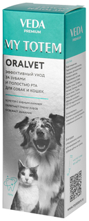 Гель для зубов и полости рта собак и кошек VEDA My Totem Oralvet, 40 мл