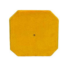 Основание для когтеточки Catsvdome нижнее, 32х32 см, желтый, мята в комплекте