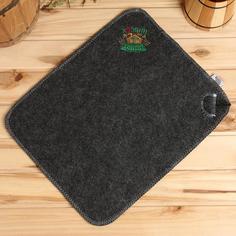 Банная забава Коврик с вышивкой "Хозяин Бани"