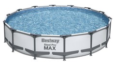 Бассейн BESTWAY Бассейн каркасный Steel Pro Max 427х84см 10220л 56595 (030887)