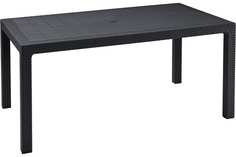 Стол Keter Melody Table 230668 черный 160.5х94.5х74.5