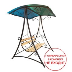 Качели садовые "Дуэт" 150 х 150 х 185 см, макс нагрузка 110 кг No Brand