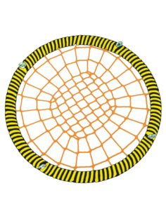 Подвесные Качели гнездо размер100 см толщина обода 72 мм армированный канат обода 16 мм Jinn