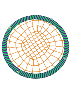 Подвесные Качели гнездо размер 120 см КТ/РГ/120/72/16/8/Ф/З-О/КГ Jinn