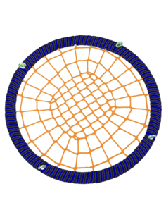 Подвесные Качели гнездо размер140 см толщина обода 72 мм армированный канат обода 16 мм Jinn