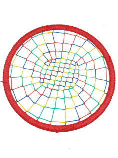 Разноцветные подвесные Качели гнездо РАЗМЕР 120 см толщина обода 102 мм канат обода 16 мм Jinn