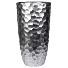 Цветочное кашпо Idealist Lite Мозаик ваза напольное MVASE31-SLV 47 л серебряное 1 шт.