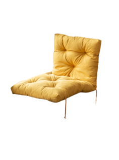 Подушка для кресла Электроком-В, Размер 110х50х10см, Жёлтый