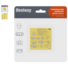 Самоклеющиеся заплатки Bestway 62091 (6,5х6,5 см) 10 шт.