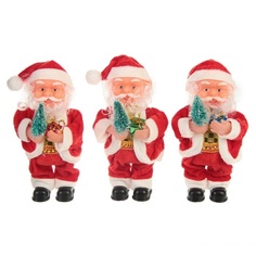 Новогодняя фигурка Зимнее волшебство Дед Мороз с елкой и подарками Р00012810 1 шт.