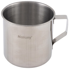Кружка Mallony Fonte из нержавеющей стали, 500 мл, 1 шт.