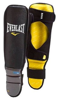 Защита голени Everlast Pro Stand-Up Shin In-Step Guards, L-XL, нат. кожа