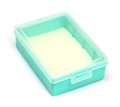 Рыболовный ящик PolymerBOX 1801 голубой 12,5х17,5х5 см