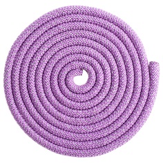 Скакалка гимнастическая Grace Dance 4446806 300 см purple/silver