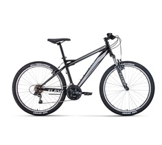 Велосипед 26" Forward Flash 26 1.0 Черный Серый 20-21 г 17" RBKW1M16G005