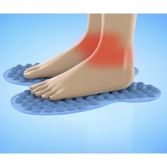 Массажный коврик для ног REFLEXOLOGY FEATURES BENEFITS Цвет: Розовый No Brand