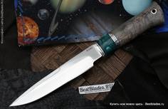 Нож Антарес Берш К340, акрил, стабилизированное дерево
