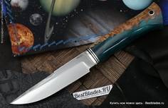 Нож Антарес Хищник N690, акрил, стабилизированное дерево