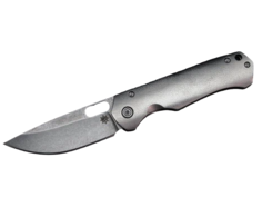 Кастомный нож MST Knives Technik титан/orange peel, M390/stonewash МСТ