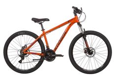 Велосипед STINGER Element STD (2021), горный (взрослый), рама 16", колеса 26", оранжевый,