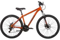 Велосипед STINGER Element STD (2021), горный (взрослый), рама 18", колеса 26", оранжевый,