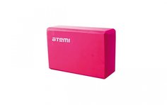 Блок для йоги ATEMI 225x145x75 (розовый) AYB01P