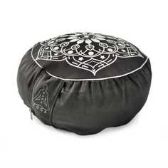 Подушка для медитации Mandala Black (2.5 кг, черный) Rama Yoga