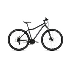 Велосипед FORWARD Sporting 29 2.0 D (2022), горный (взрослый), рама 17", колеса 29", черны