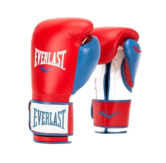 Перчатки тренировочные Everlast Powerlock PU 16oz красно-синие, 1 пара