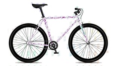 Велосипед Stark 23 Terros 700 S фиолетовый-бирюзовый, 20