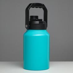 Термос "Бидон" 2 л, сохраняет тепло 48 ч, синий Take It Easy