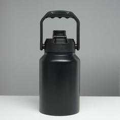 Термос "Бидон" 2 л, сохраняет тепло 48 ч, чёрный Take It Easy