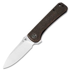 Складной нож QSP Knife Hawk QS131-M, сталь 14C28N, рукоять медь