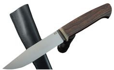 Сергей Никитин нож с фиксированным клинком Hunter, сталь Bohler N690, рукоять айронвуд