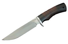 Мастерская Курносова нож Осетр, сталь 95Х18, рукоять наборная кожа