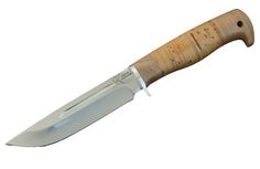 Мастерская Курносова нож Сокол-1, сталь 95Х18, рукоять береста