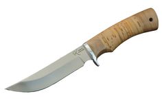 Мастерская Курносова нож Рысь-1, сталь 95Х18, рукоять береста