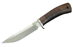 Мастерская Курносова нож Ёрш, сталь 95Х18, рукоять наборная кожа