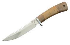 Мастерская Курносова нож Ёрш, сталь 95Х18, рукоять береста