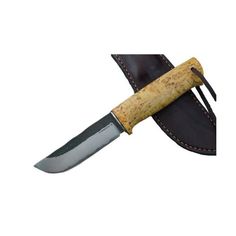 Нож Сандер Барбус, ламинат 50Х14МФ/Vanadis 10, стабилиз. карельская береза