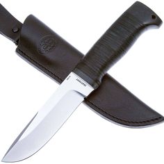 Нож с фиксированным клинком АиР Полярный-2 (кожа, 95х18)